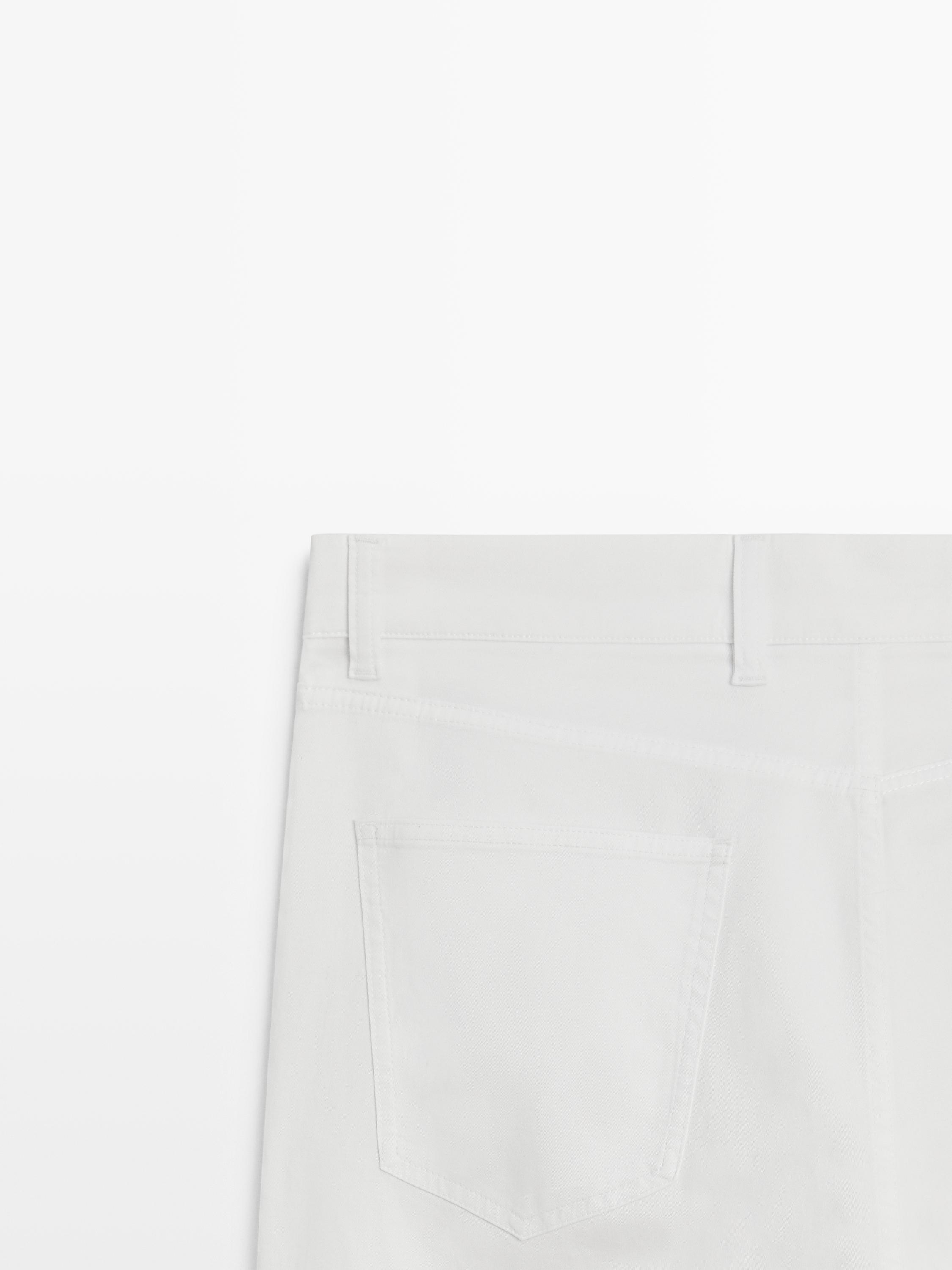 Faux jean slim fit